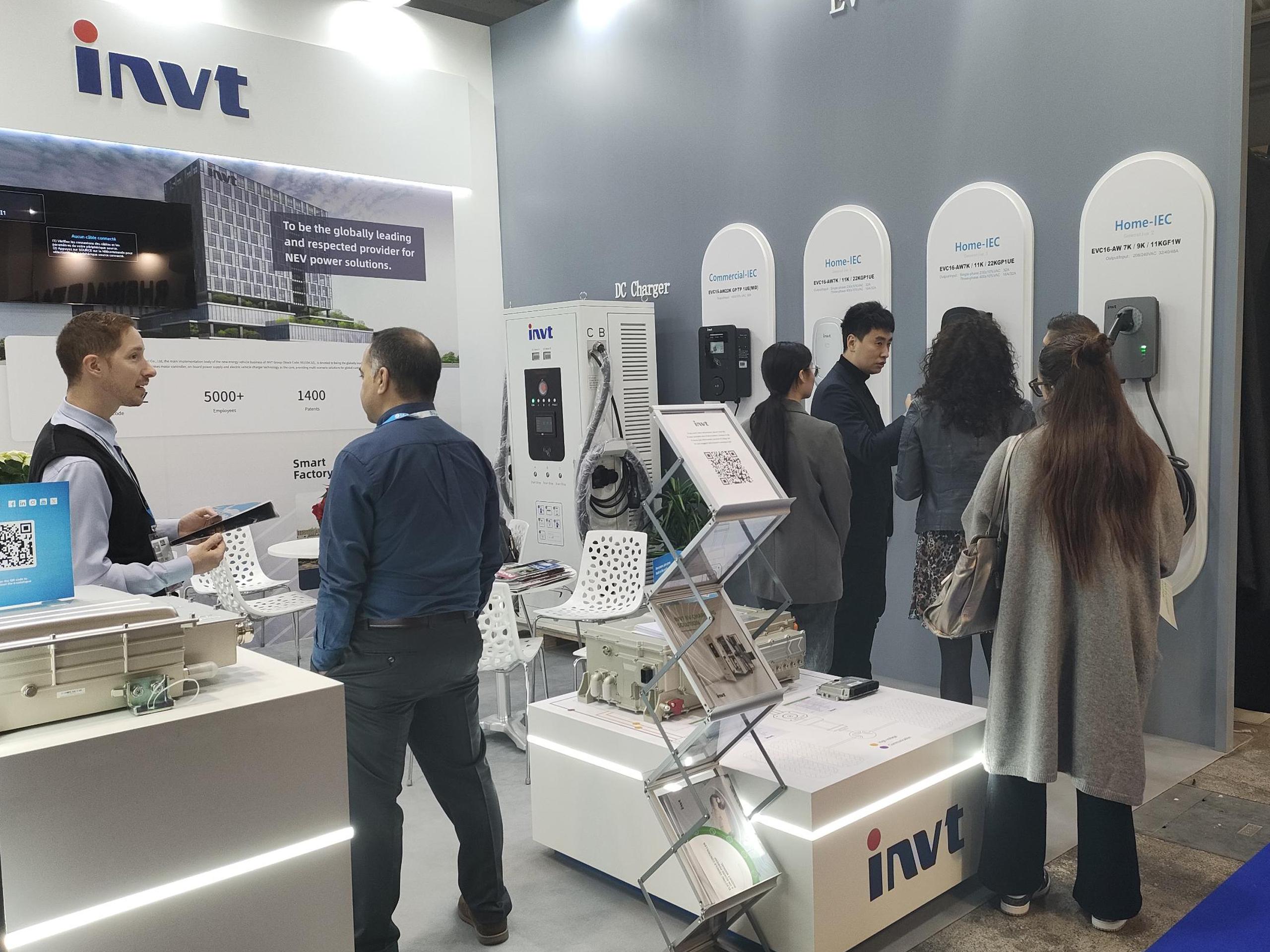 INVT E-mobility Highlights Innovations at Solutrans 2023, Fastening its Development in Europe Market