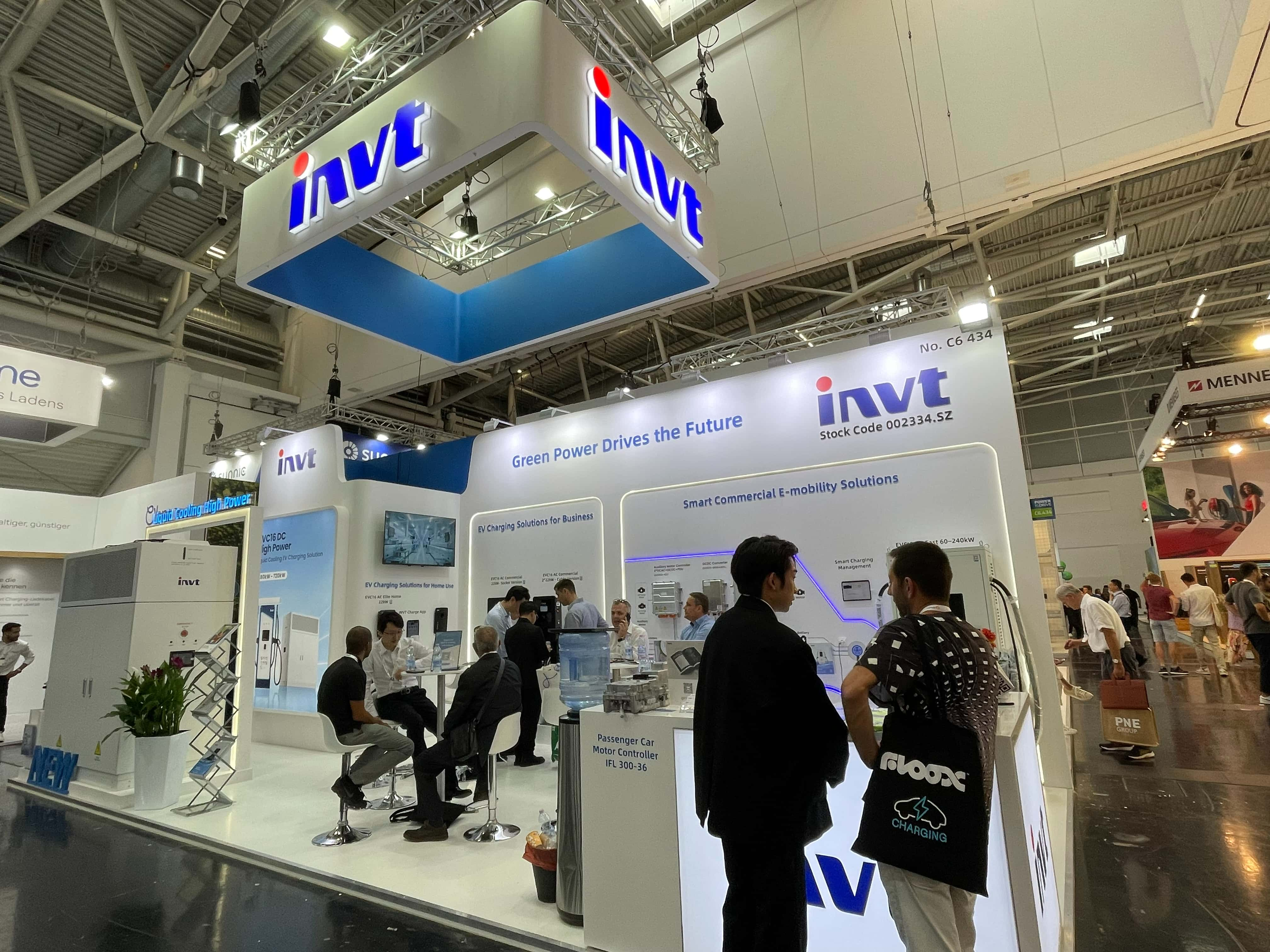 Power2Drive 2024 | INVT E-mobility Showcases Latest Innovations on EV Charging & Powertrain Solutions  